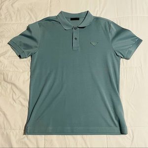 Men’s Prada Piqué Polo Shirt